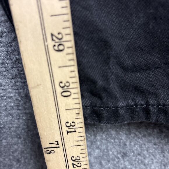 Rag & Bone Alex Straight Jeans Womens Size 26 black Button fly - Picture 9 of 12